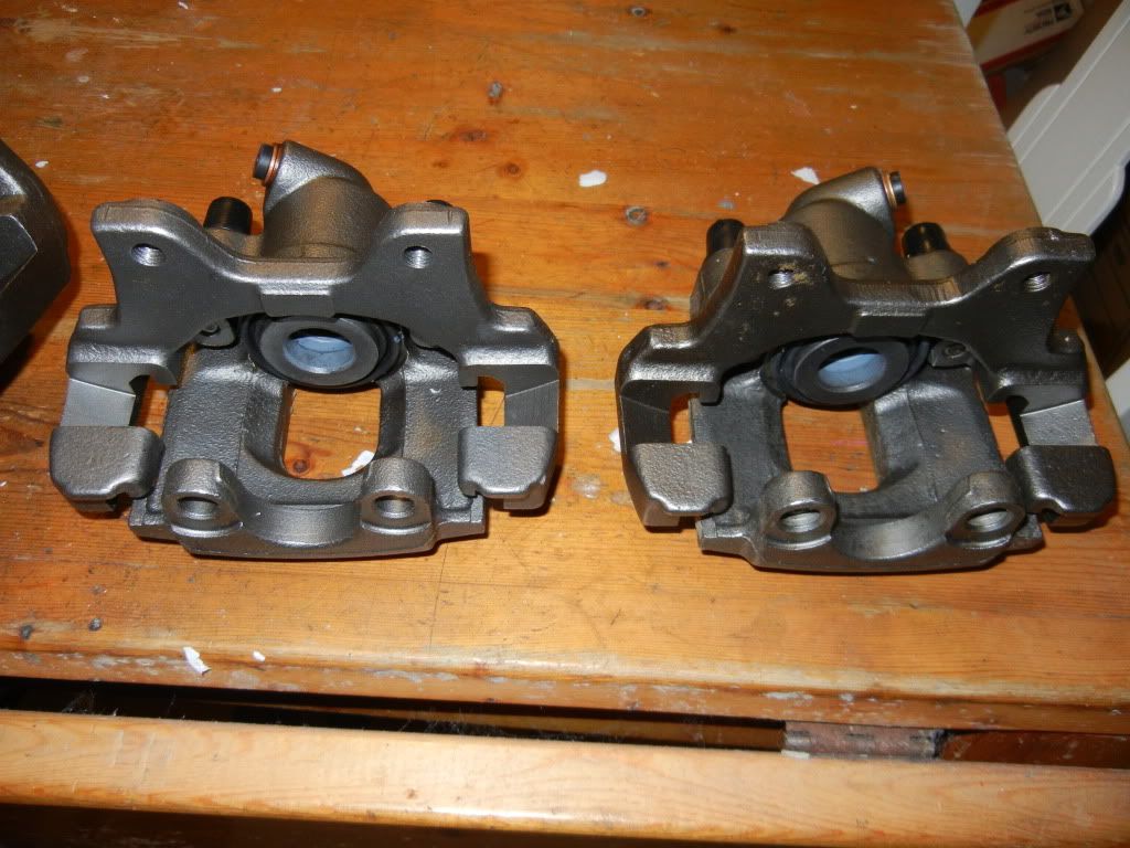 e28/e24/e34 Factory Big Brake Upgrade REBUILT e32 front calipers/e34 m5